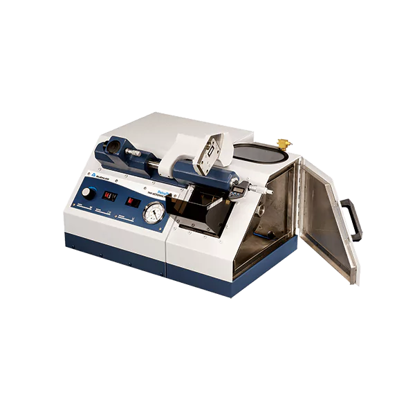 petro-thin sectioning machine-inside view